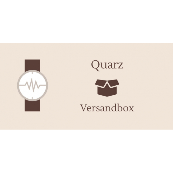 Versandbox für Omega Quarz